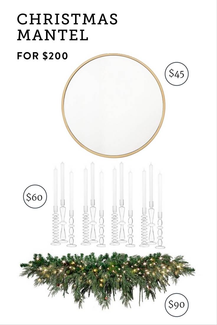 Christmas Mantel for $200