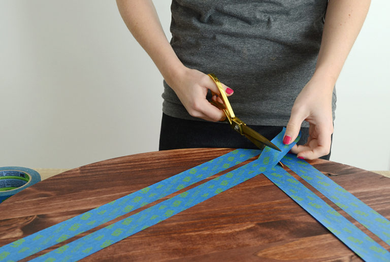 IKEA Hack Giant DIY Lazy Susan Curbly