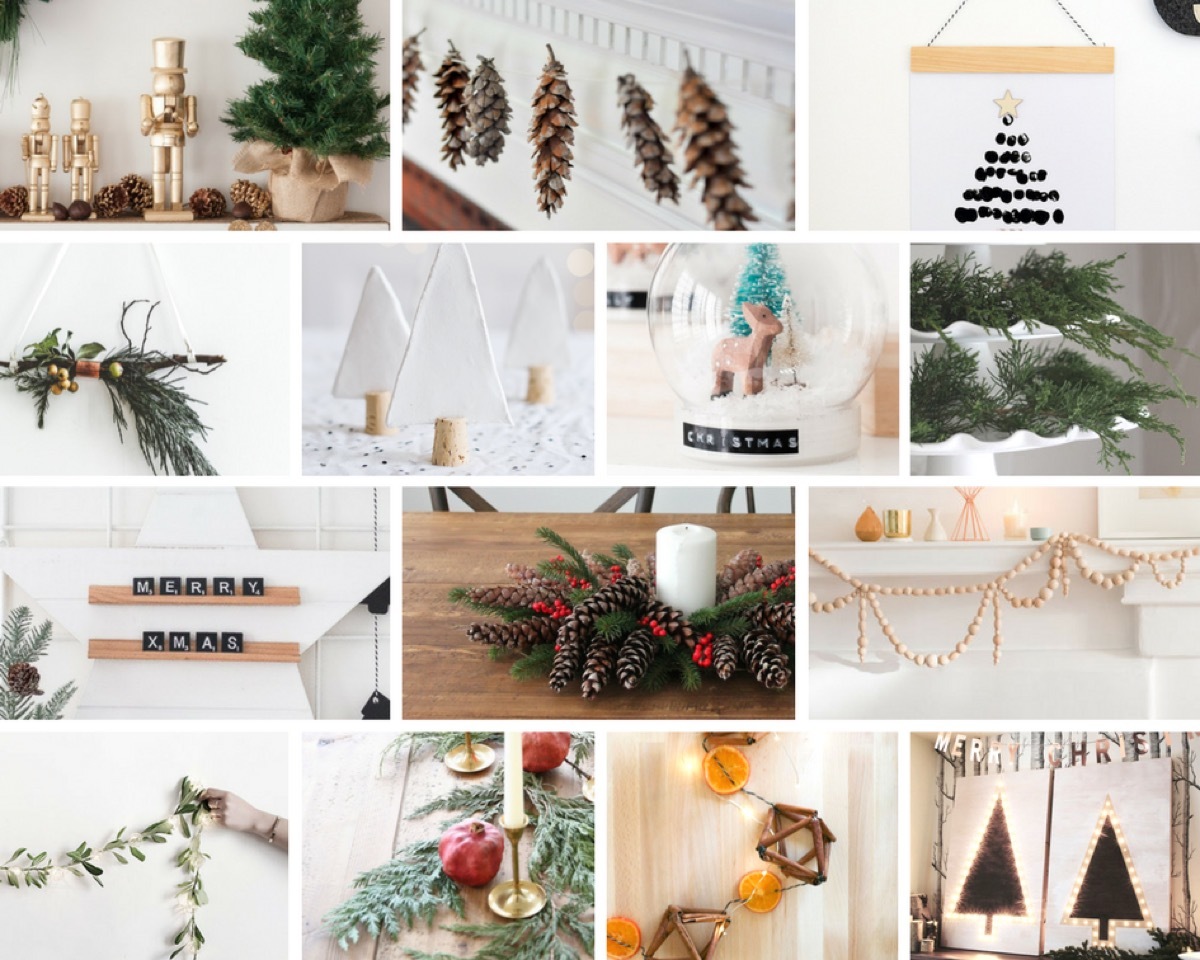 A mega roundup of do-it-yourself holiday projects that are actually cute