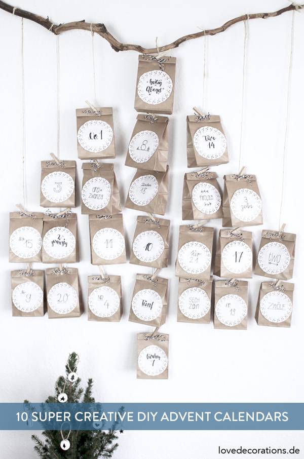 Roundup: 10 Imaginative DIY Advent Calendars