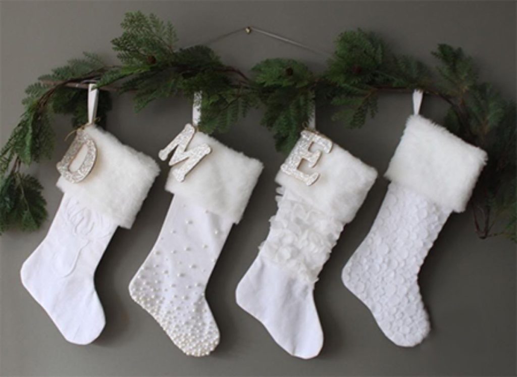 Christmas Stocking Hanging Ideas No Fireplace Required