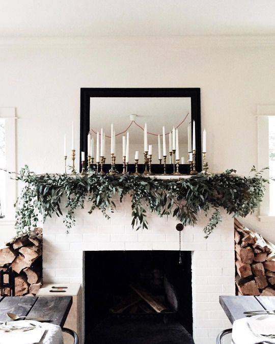 Christmas Mantel Styled for $200
