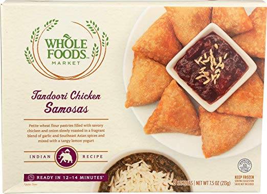 tandoori chicken samosa frozen appetizer