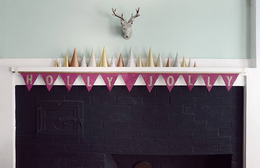 Easy DIY Fabric Message Banner