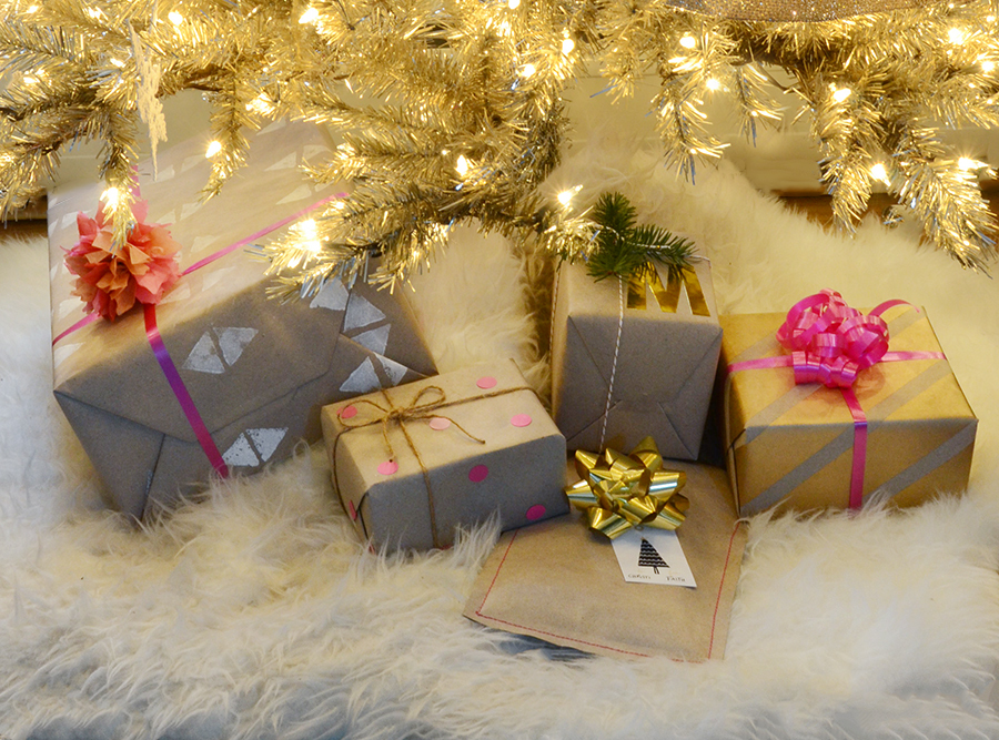 5 Creative Ways To Wrap Gifts With Kraft Paper