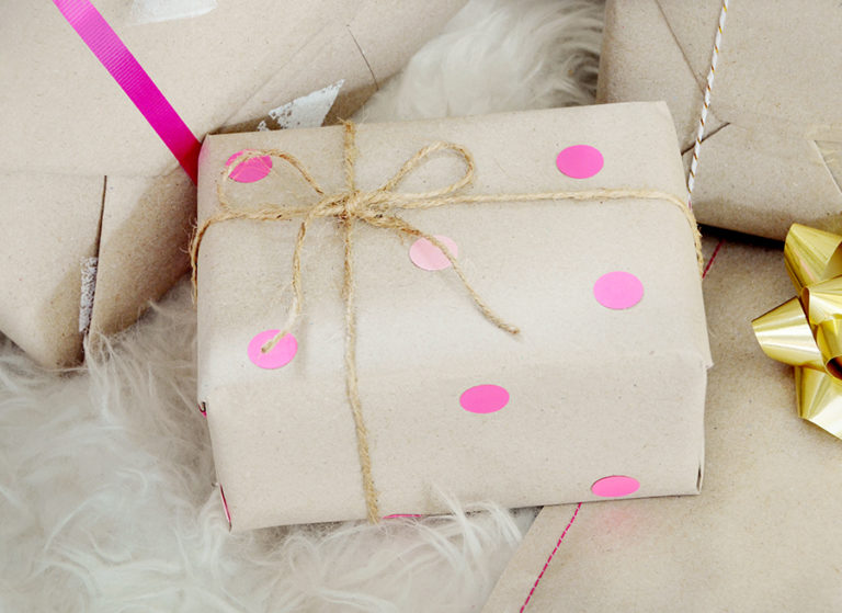 5 Creative Ways To Wrap Gifts With Kraft Paper Curbly