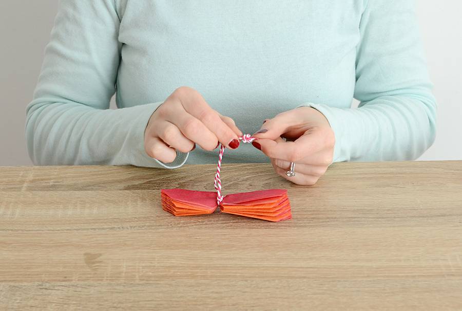 Three DIY Recycled Paper Tree Decorations