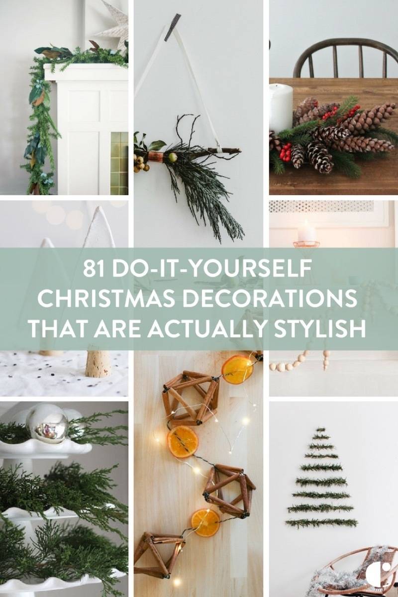 81 Stylish DIY Christmas Decor Ideas