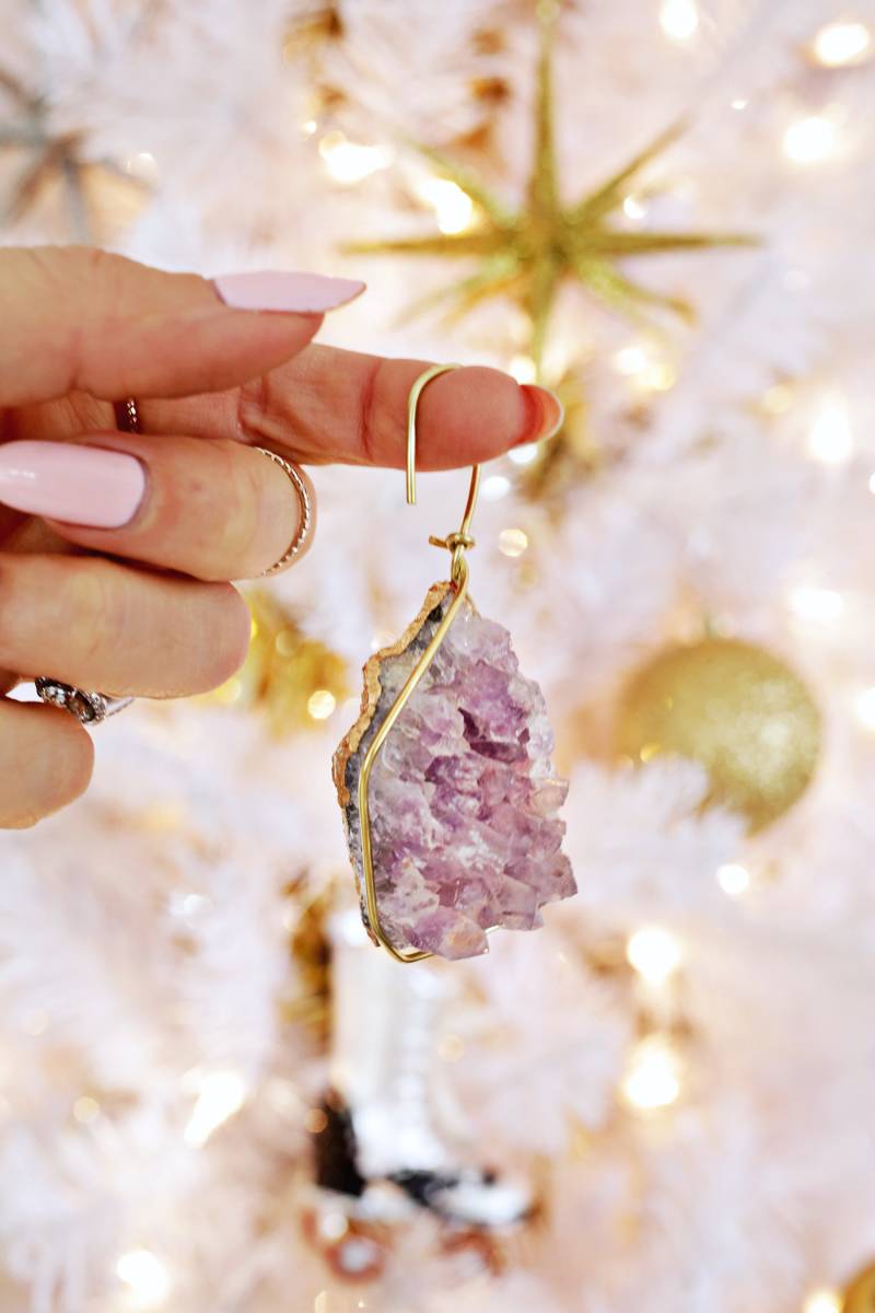 Geode ornament