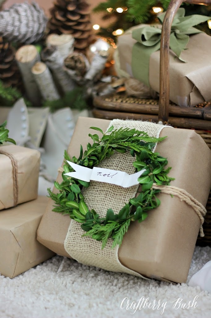 10 Clever + Unique Ways To Wrap Gifts with Brown Kraft Paper
