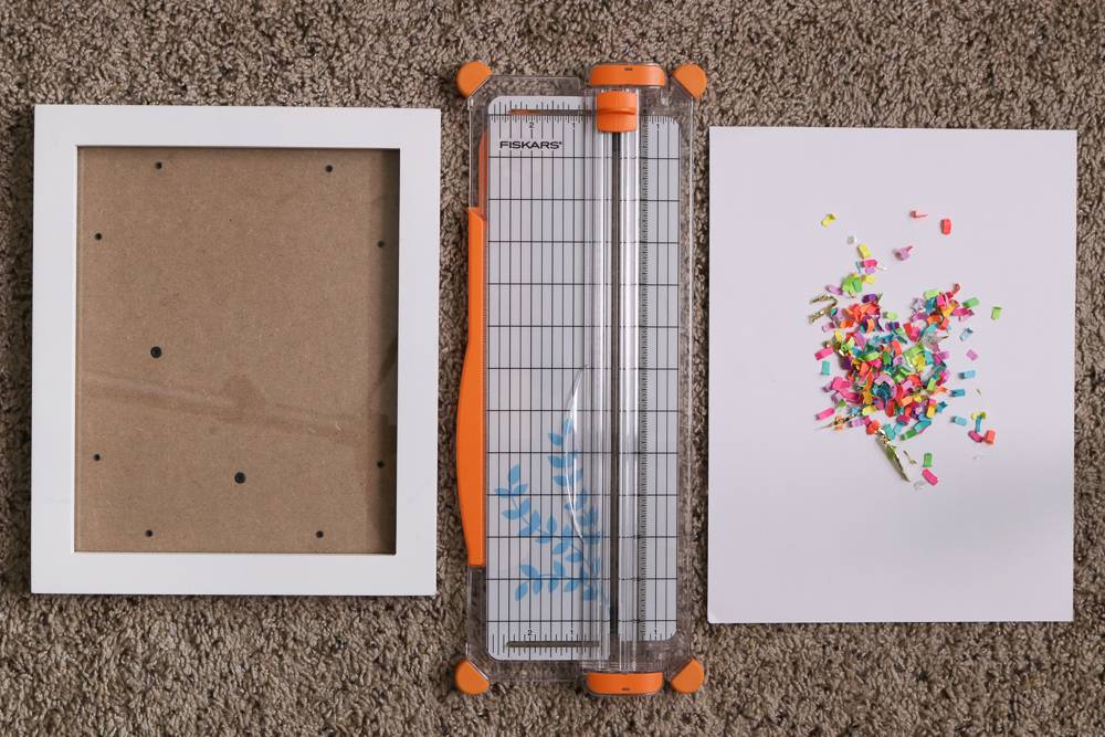 DIY Graphic Confetti Art Supplies