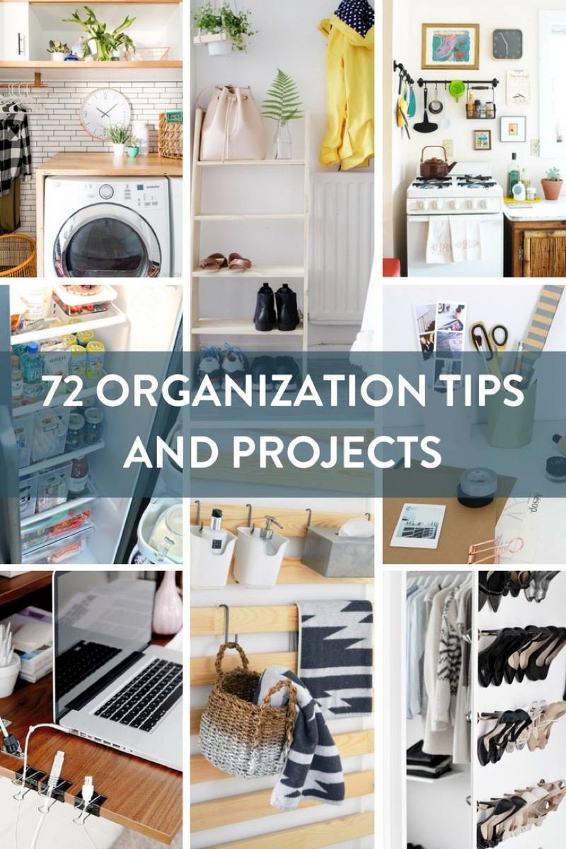 72 organization tips