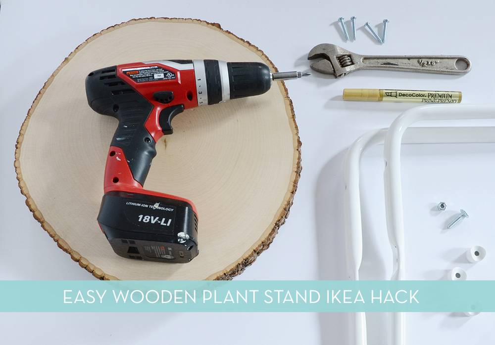 DIY Ikea plant stand