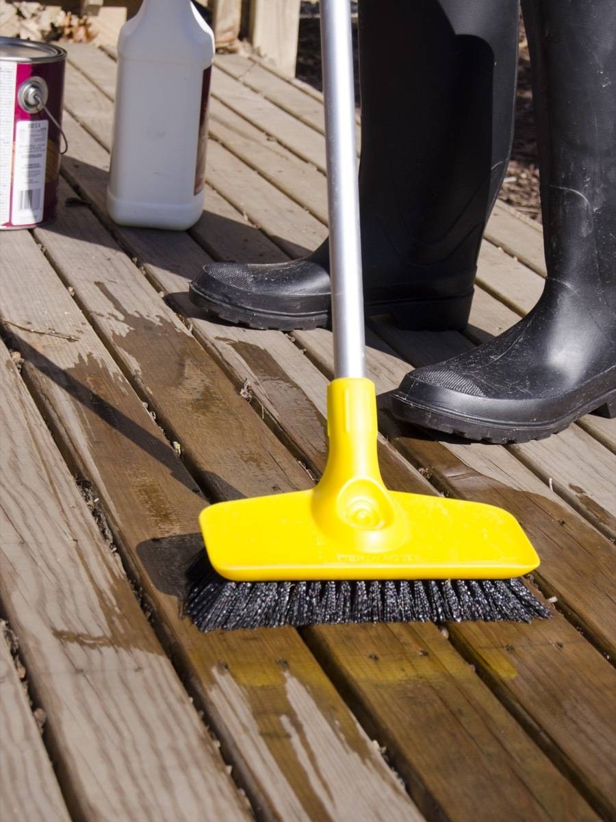 It's a good idea to seal your deck now before the harsh summer weather starts