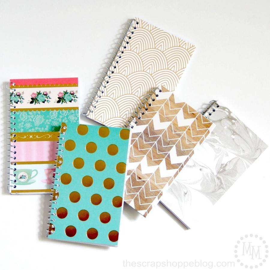 Colorful notepads for college students.