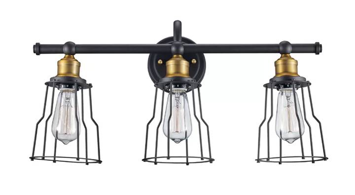 15 Gorgeous Bathroom Light Fixtures Under $100
