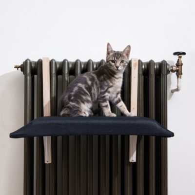 From the new book, "DIY Projects for Cats & Dogs." A tutorial on how to make a radiator cat bed.