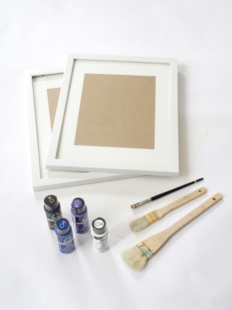 Glass Wall Art DIY It's Abstract, and It's Less Than 20!