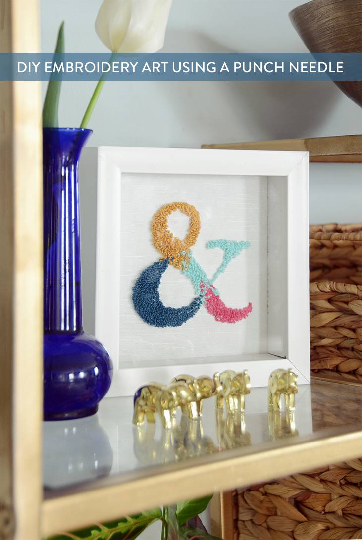 Learn How to Use Punch Needle Embroidery to Make DIY Art