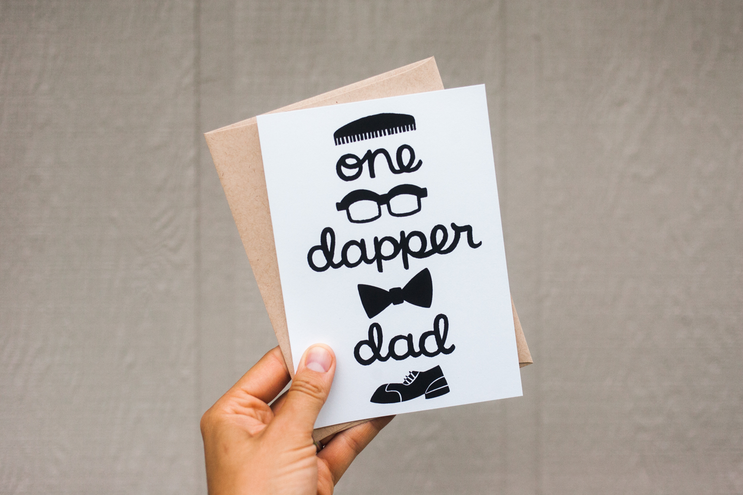 One Dapper Dad Fathers Day cards