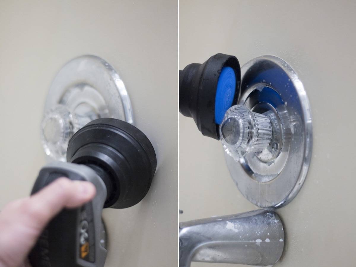 The Dremel Versa with splash guard