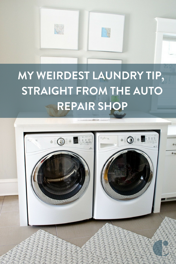 My weirdest laundry tip