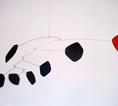 DIY Calder mobile sculpture project
