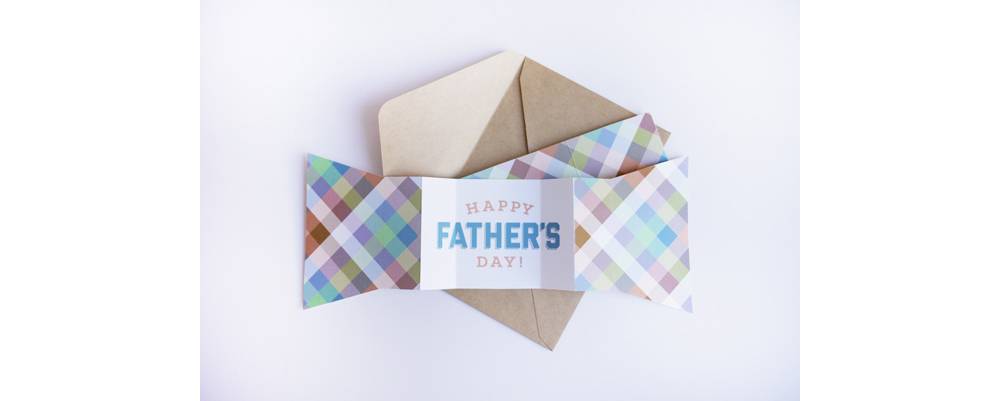 Bow Tie Father's Day card