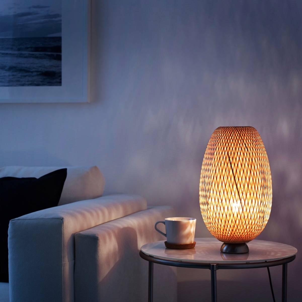 Affordable furniture and home decor pieces under $100 - IKEA table lamp