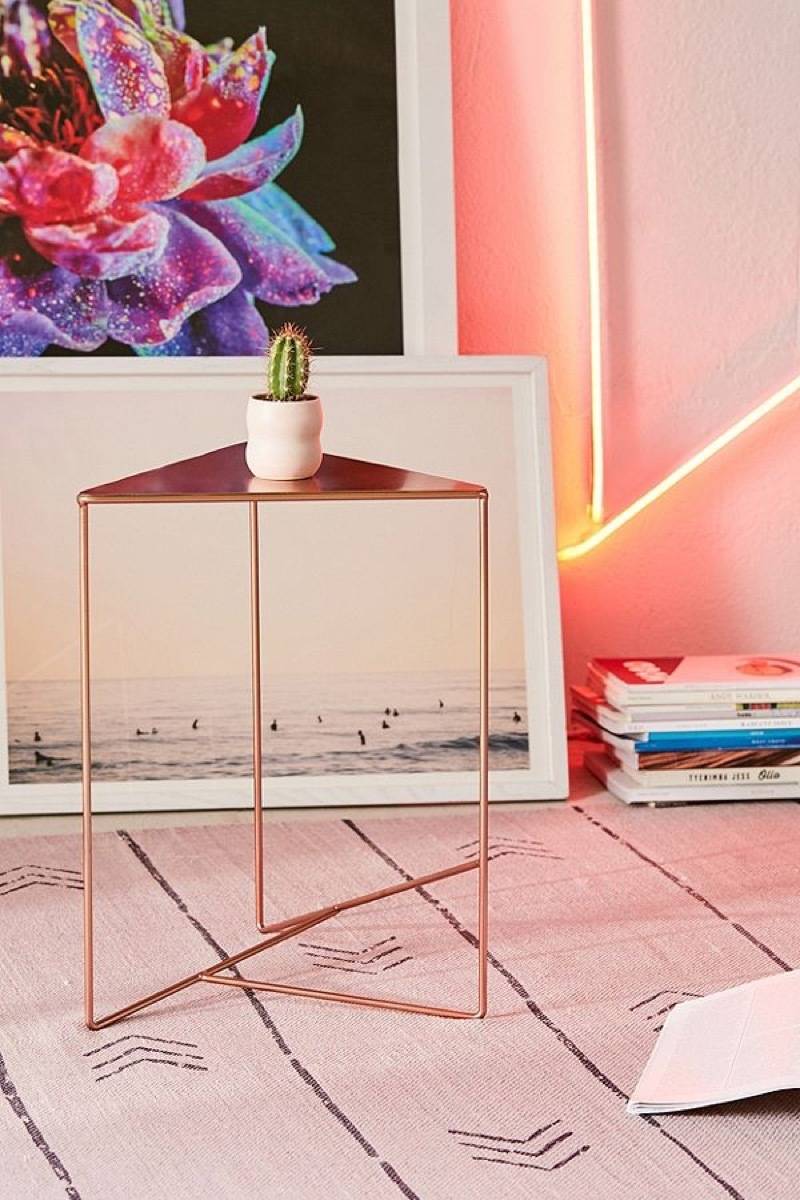 Triangle side table from Urban Outfitters