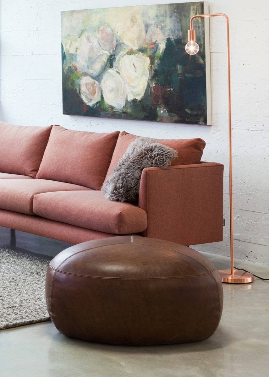 Beacon copper floor lamp from Article - Affordable furniture and home decor pieces under $100