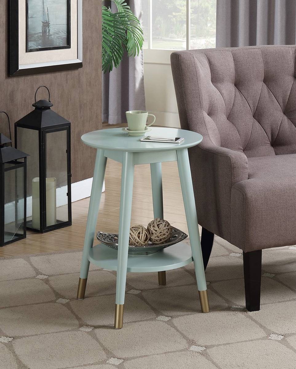 Wilson round end table from Hayneedle