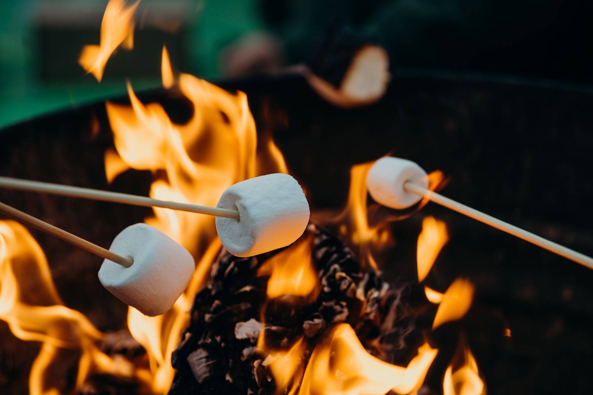 Roasting marshmallows  is one summer activity that you should make sure not to miss out on. #summer