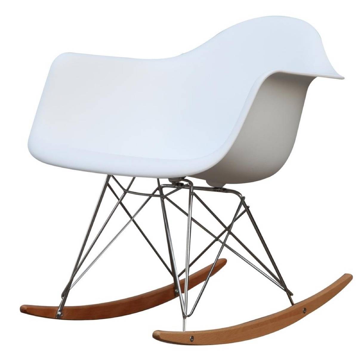 White rocker arm chair - The Home Depot