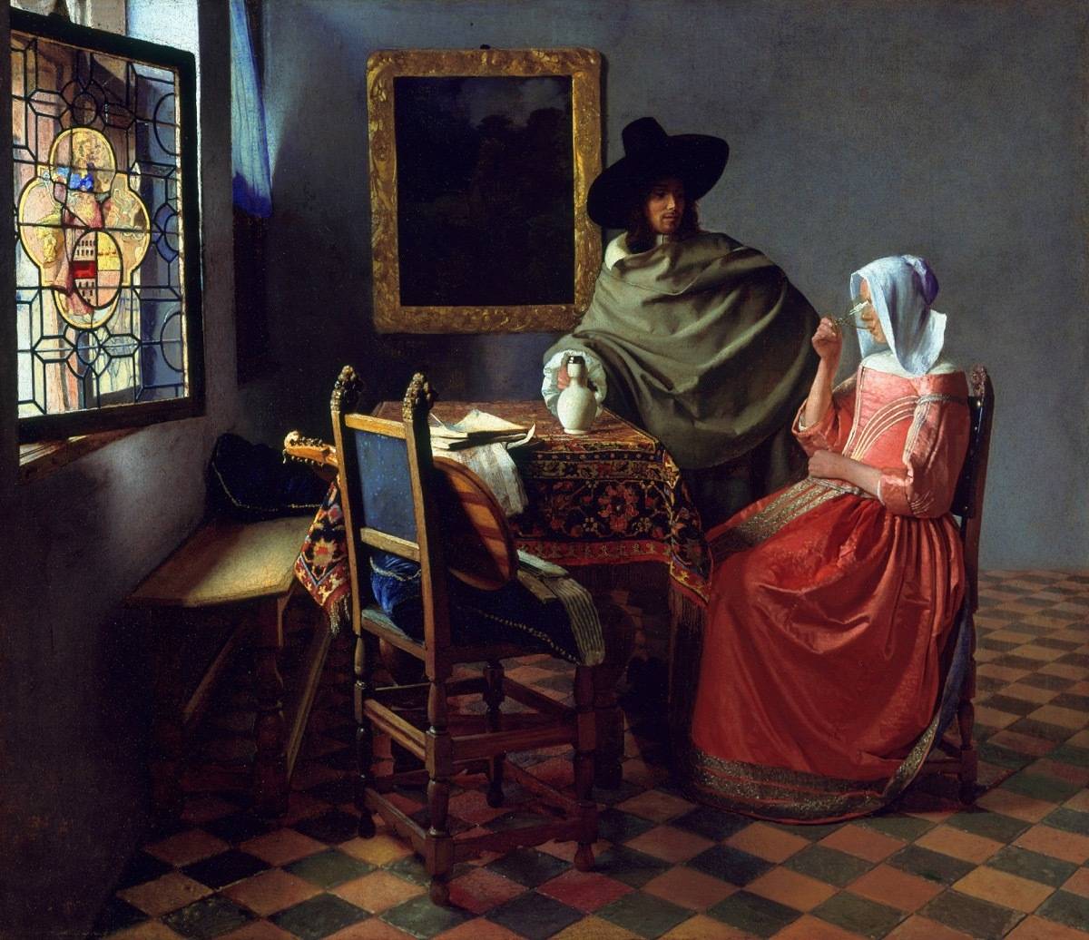 johannes vermeer paintings in the room
