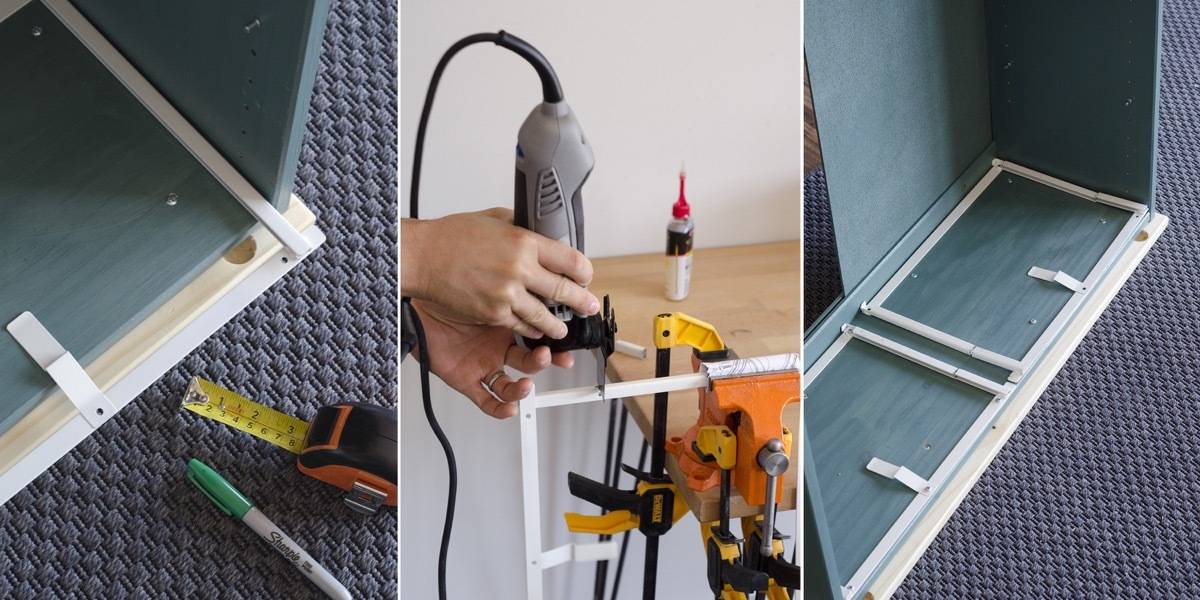 IKEA IVAR drawer modification