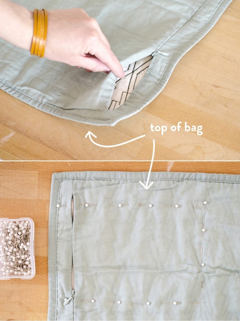 DIY Backpack Using an Old Pillowcase Make This Cute Drawstring Bag!