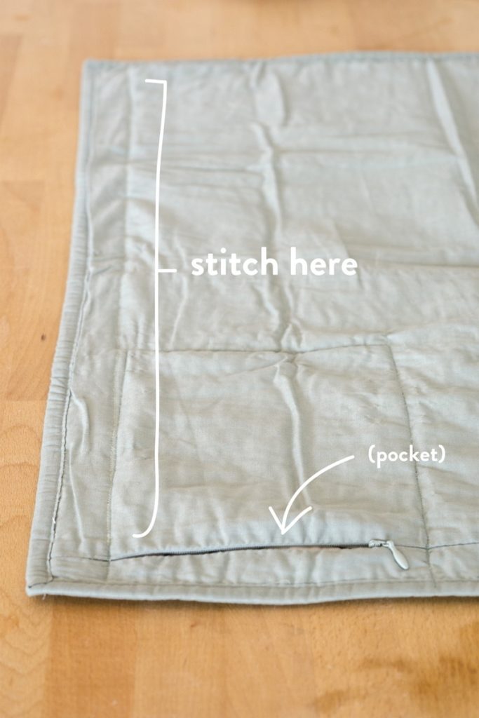 DIY Backpack Using an Old Pillowcase Make This Cute Drawstring Bag!