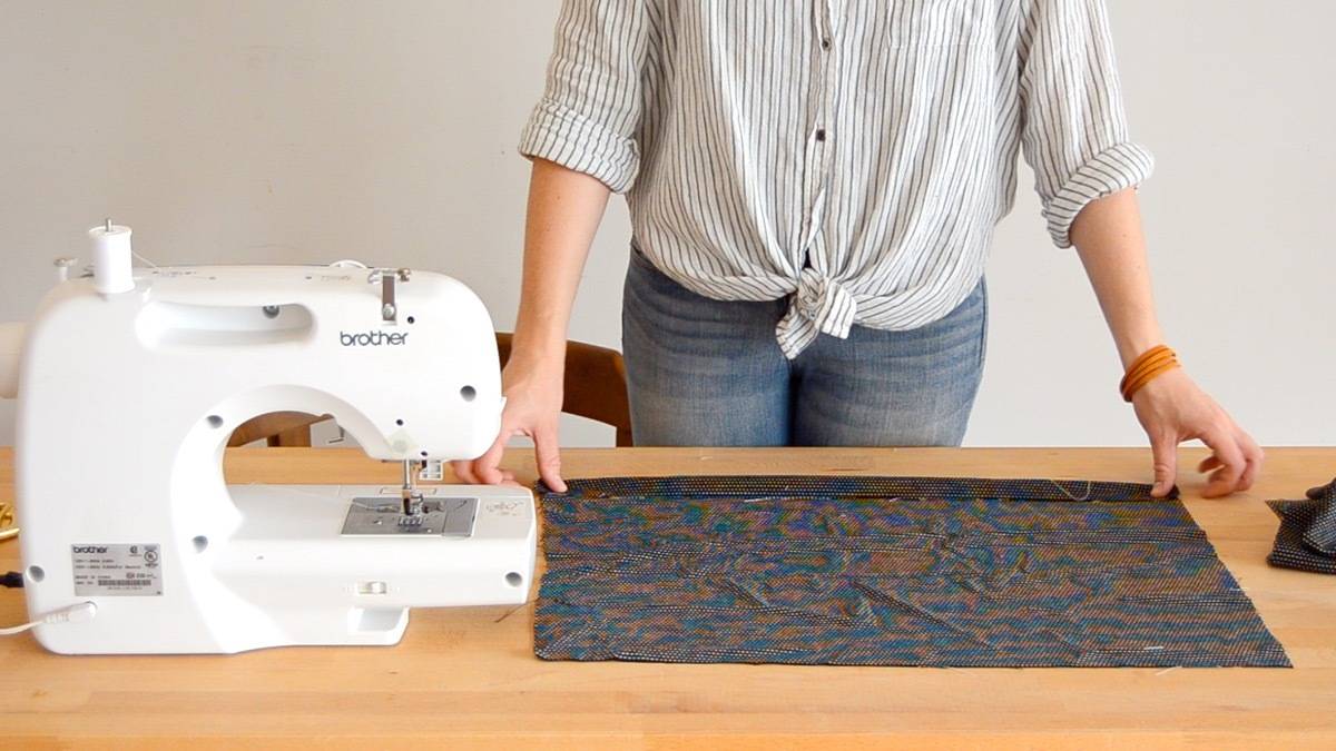 Leather and Fur Pillow | Step 2