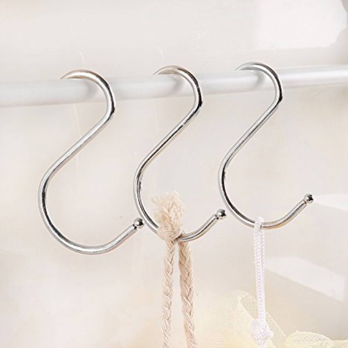 S-shaped hooks