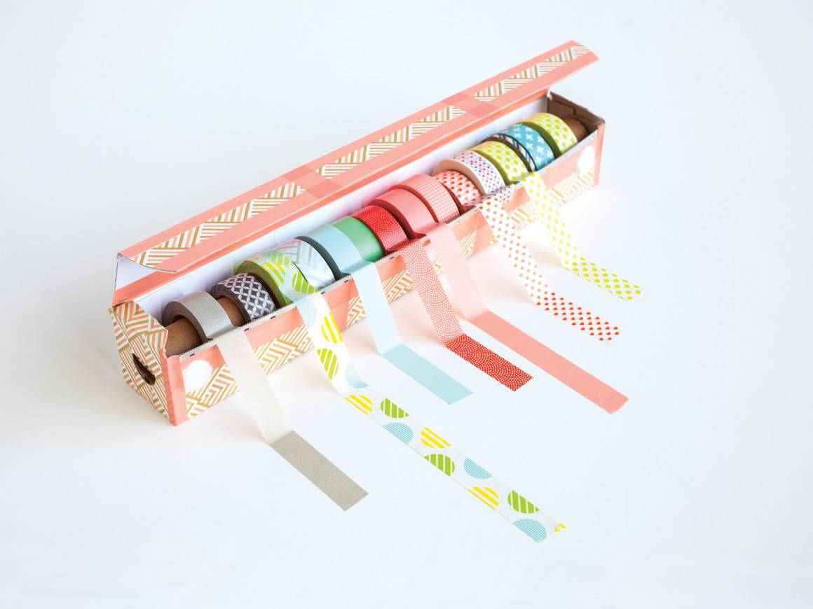 Washi tape storage