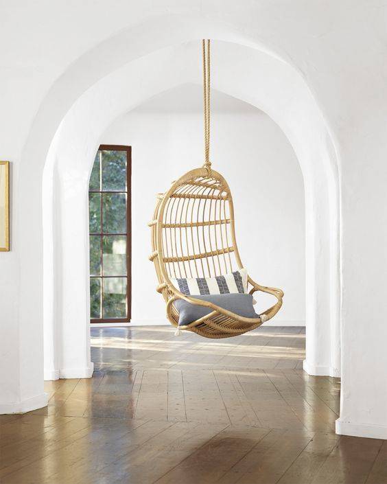 Rattan hanging chair