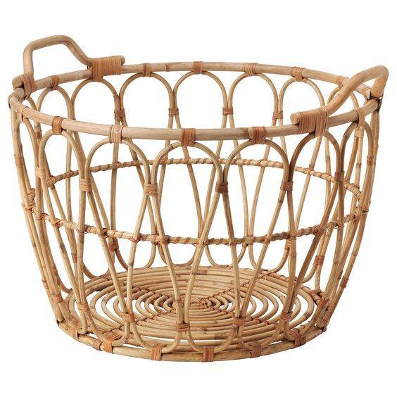 Rattan Ikea basket