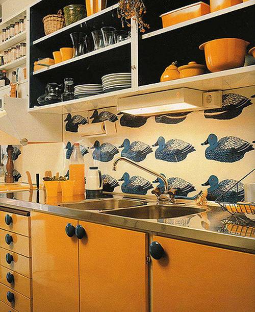 swedish 19970s kitchen