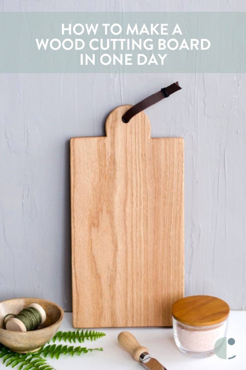 How to craft a wooden cutting board