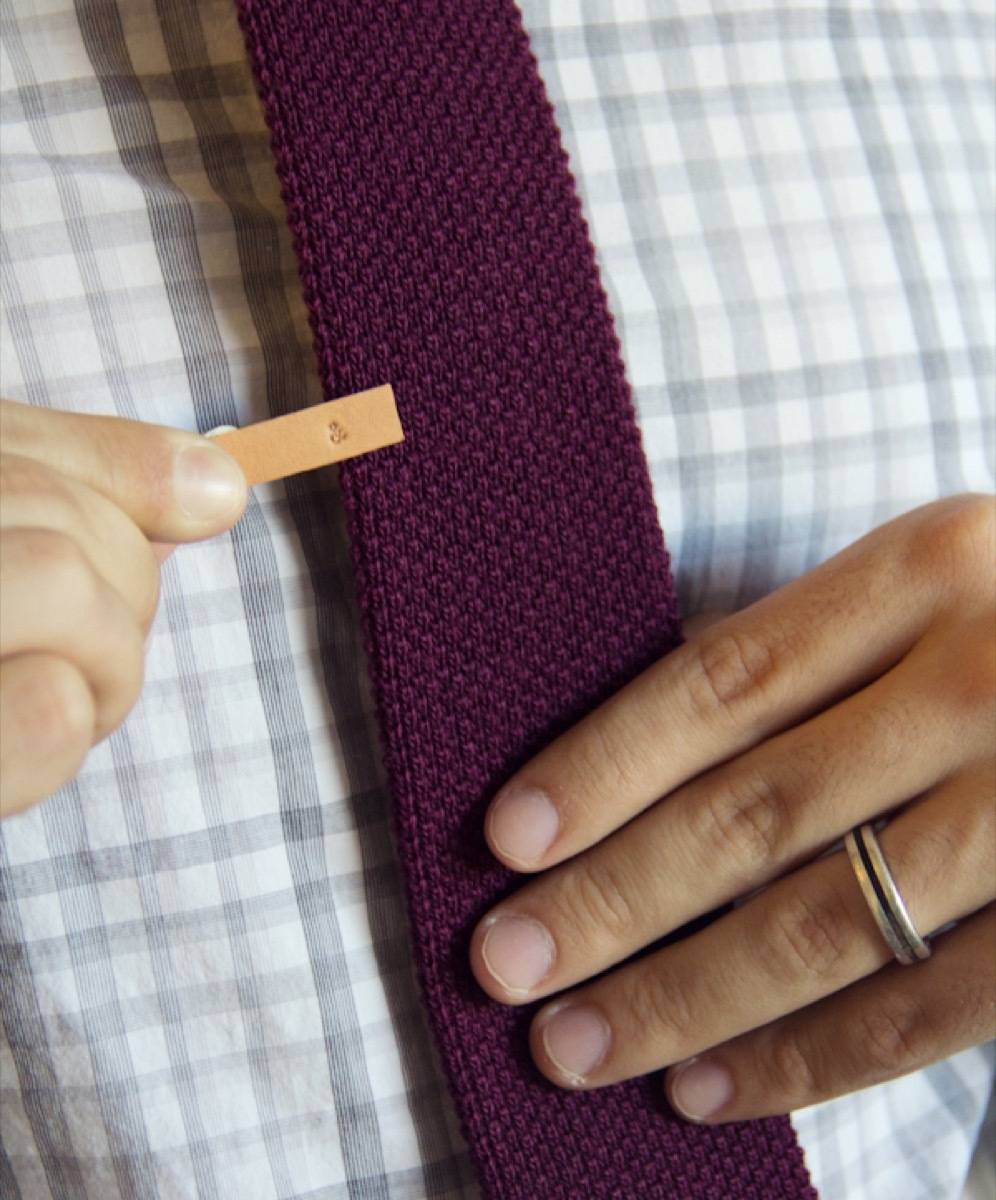 Personalized tie clip