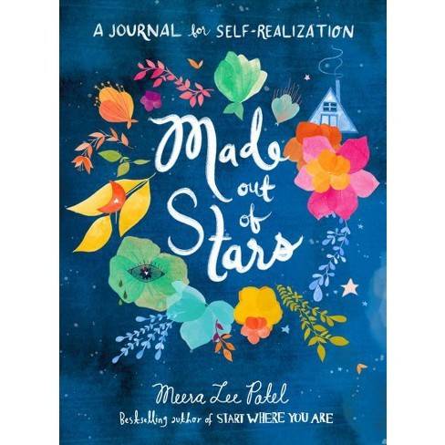 A journal named "Made out of Stars" by Meera Lee Patel.
