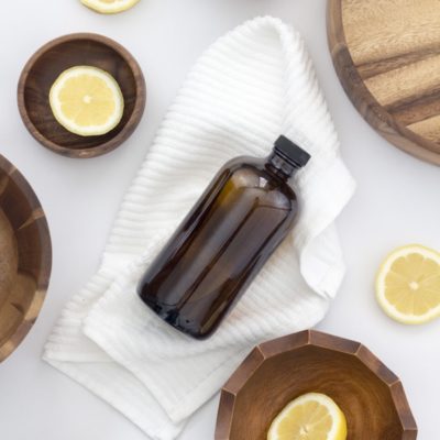 How to: Make lemon-scented chemical-free wood cleaner