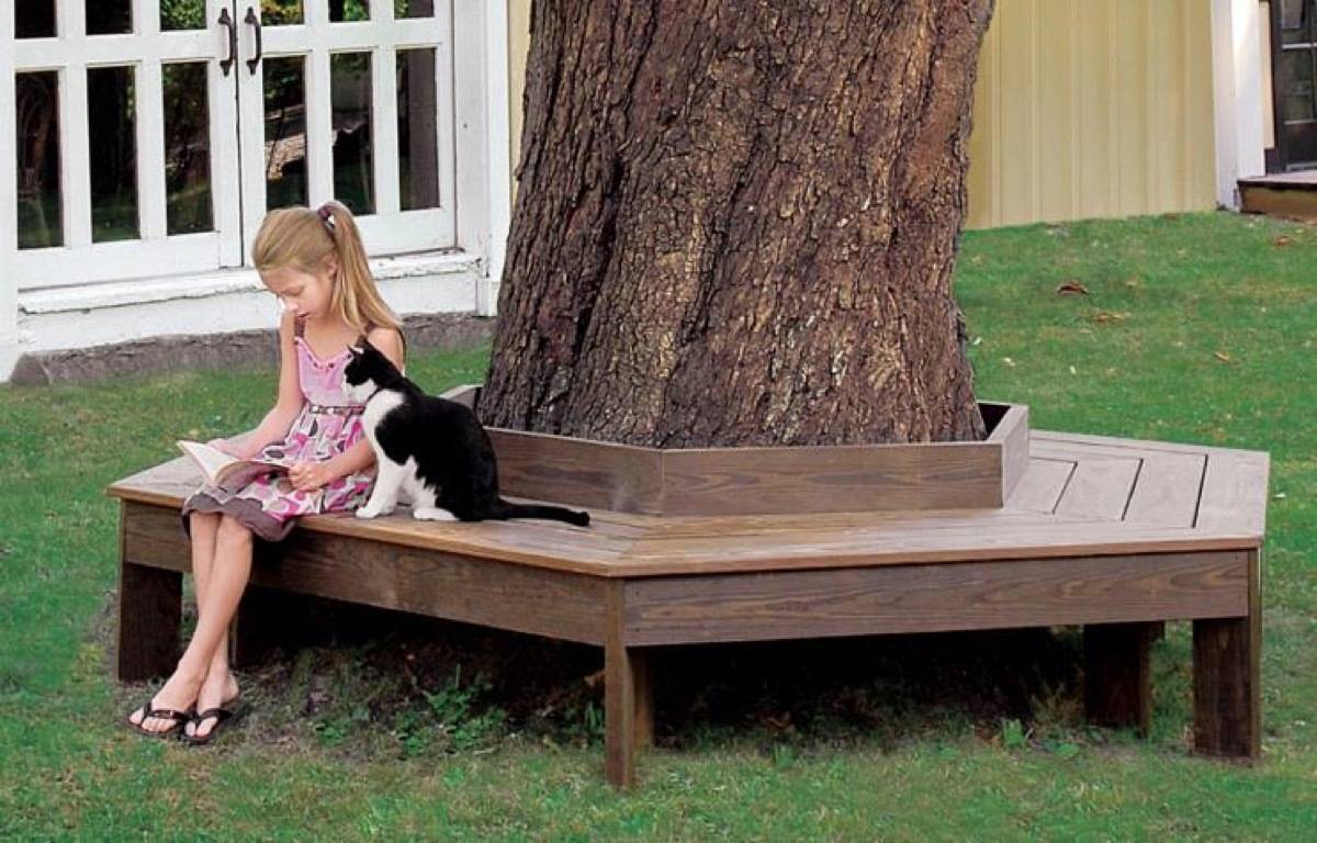 Tree bench