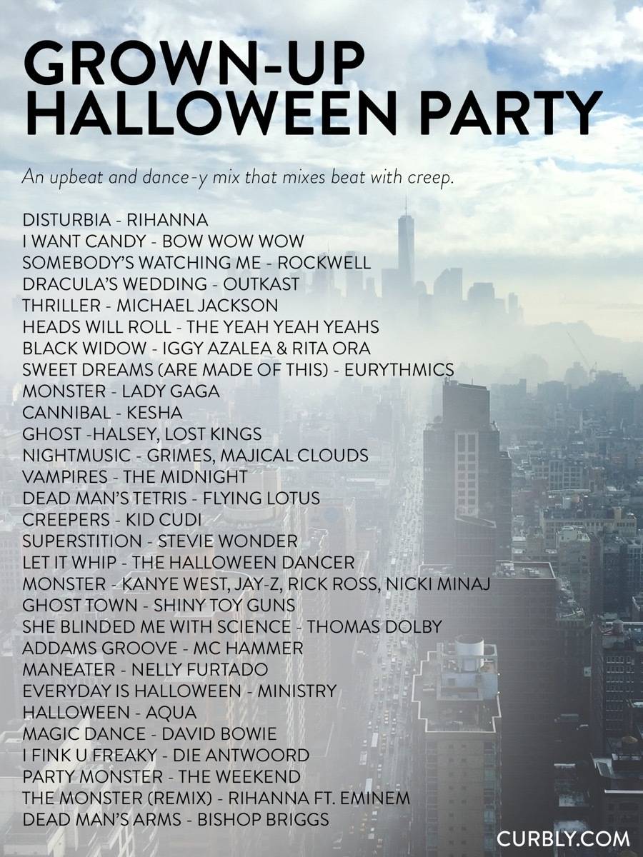 The Ultimate Halloween Music Guide | Playlist #3: Halloween Party for Adults (Not Kid-Friendly)
